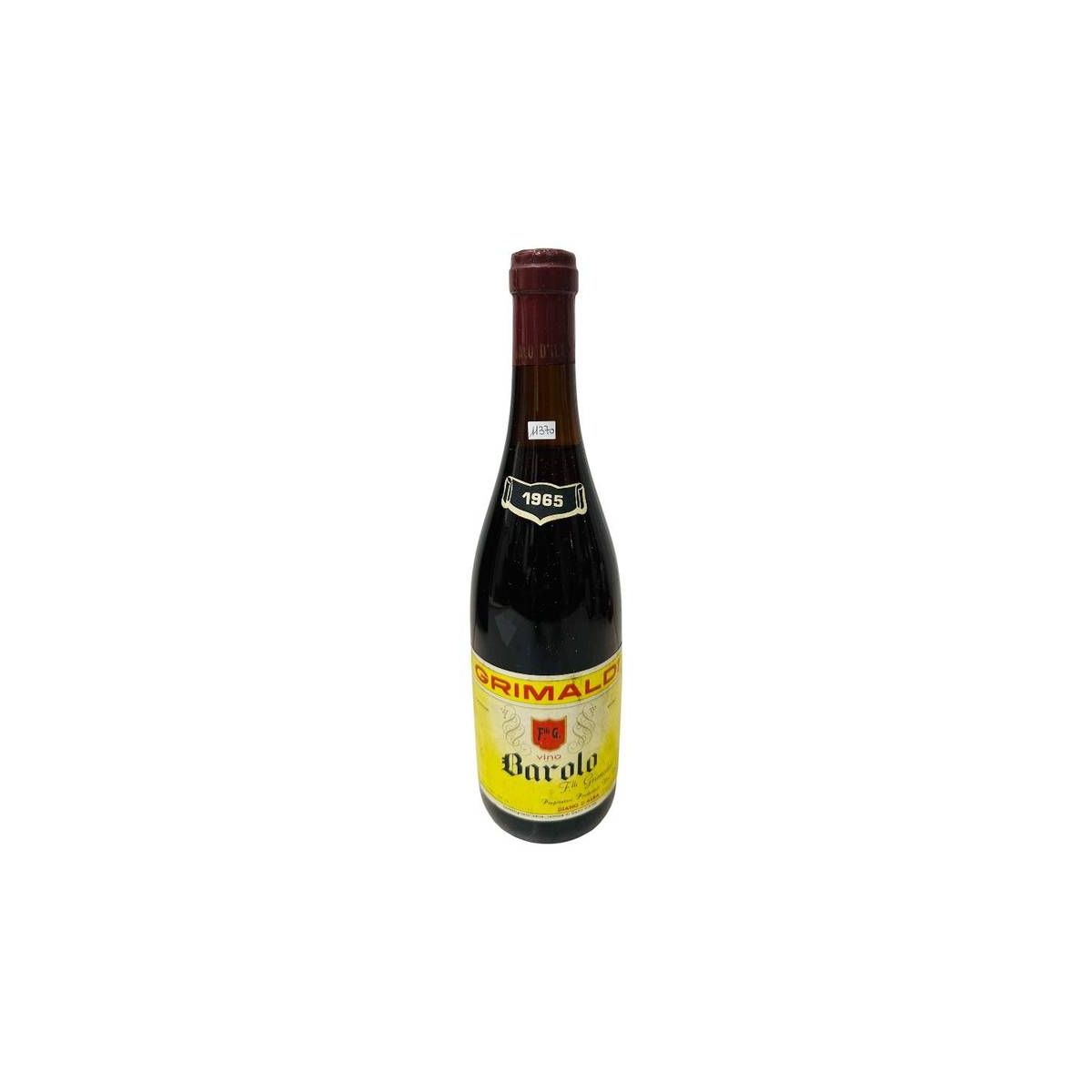 Vintage Bottle - Grimaldi Barolo DOC 1965 0,72 lt. - COD. 11370 - Enoteca Bevi Bene