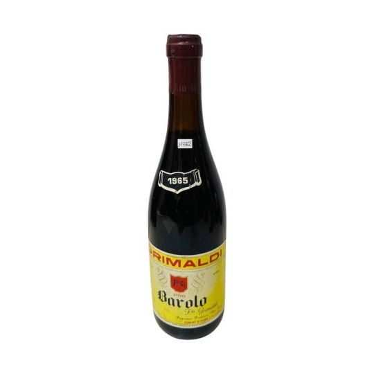 Vintage Bottle - Grimaldi Barolo DOC 1965 0,72 lt. - COD. 11372 - Enoteca Bevi Bene