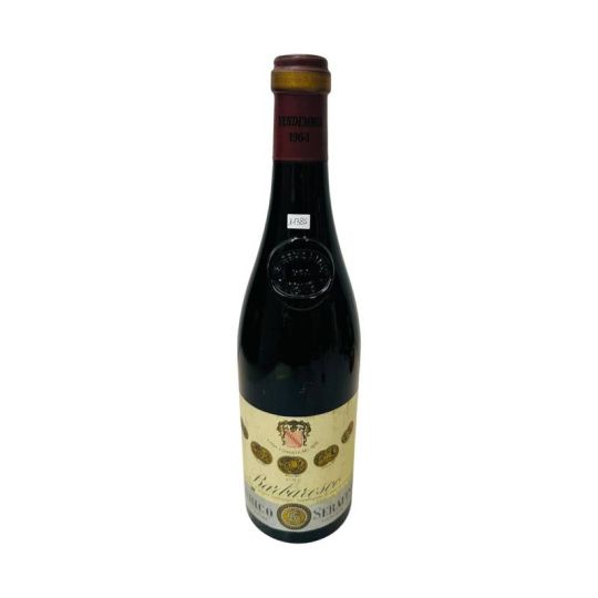 Vintage Bottle - Enrico Serafino Barbaresco DOC 1964 0,72 lt. - COD. 11385 - Enoteca Bevi Bene