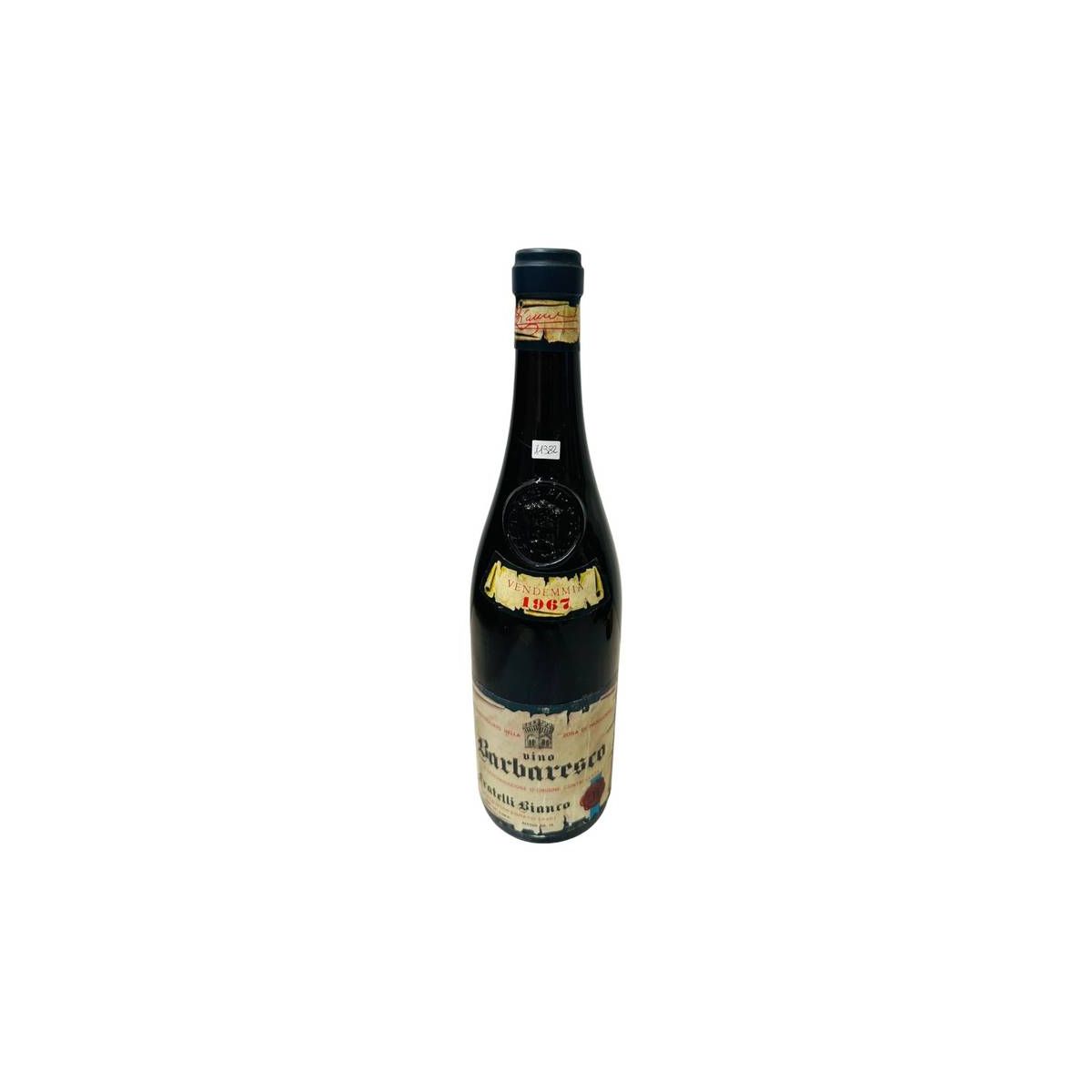 Vintage Bottle - F.lli Bianco Barbaresco DOC 1967 0,72 lt. - COD. 11382 - Enoteca Bevi Bene
