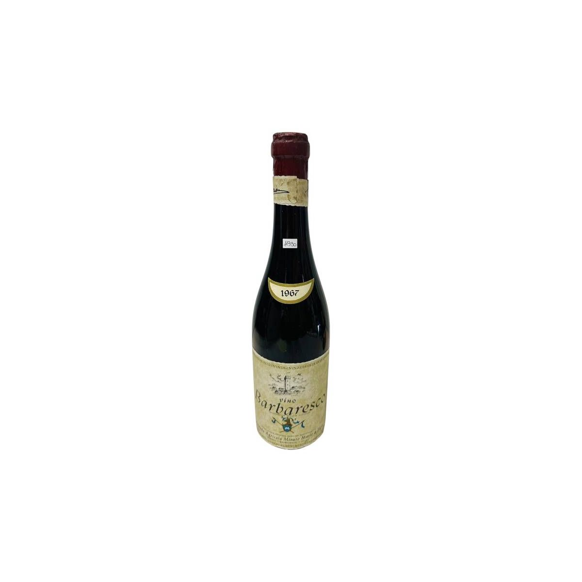 Vintage Bottle - Mario Minuto Barbaresco DOC 1967 0,72 lt. - COD. 11390 - Enoteca Bevi Bene