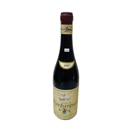 Vintage Bottle - Mario Minuto Barbaresco DOC 1967 0,72 lt. - COD. 11391