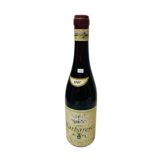 Vintage Bottle - Mario Minuto Barbaresco DOC 1967 0,72 lt. - COD. 11393