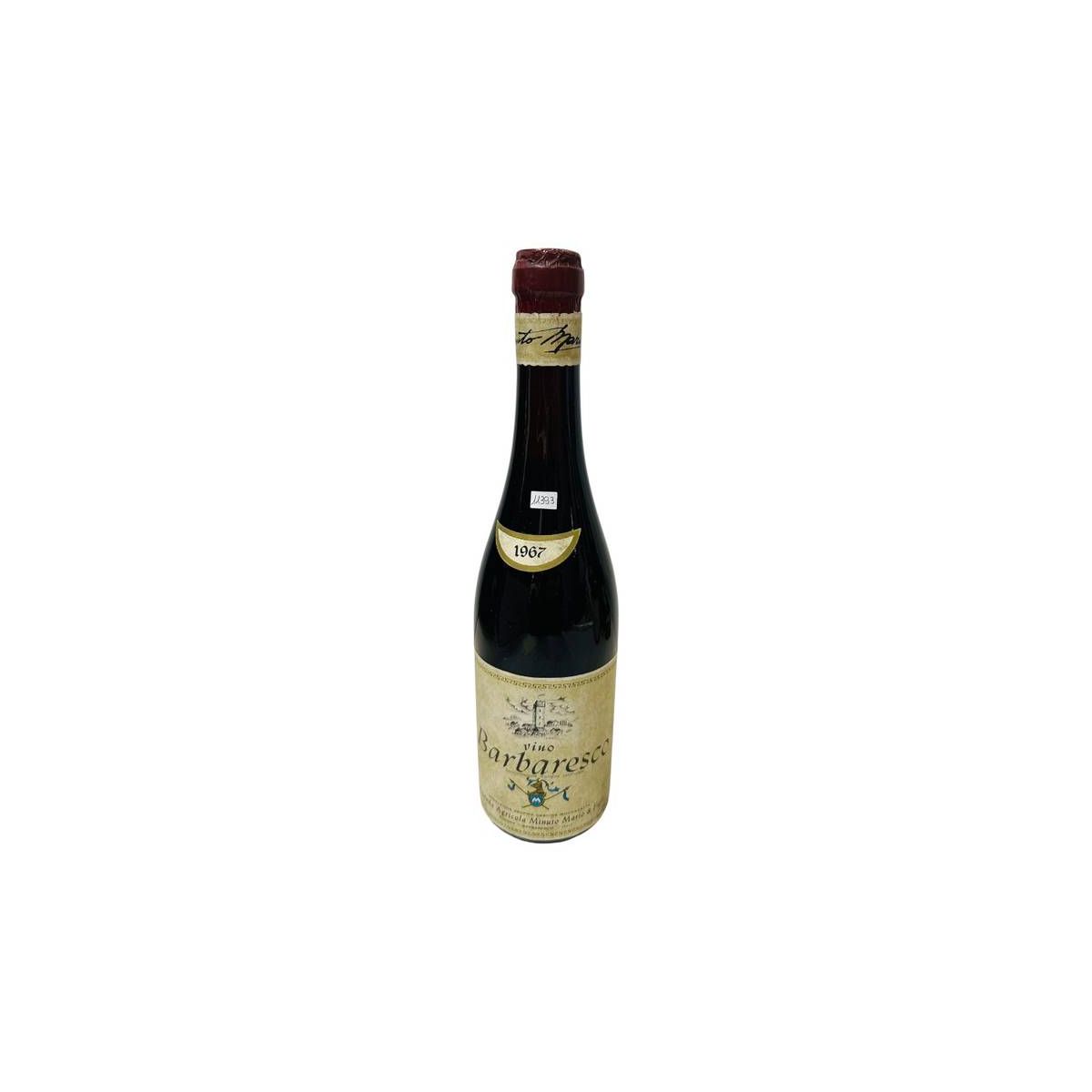 Vintage Bottle - Mario Minuto Barbaresco DOC 1967 0,72 lt. - COD. 11393