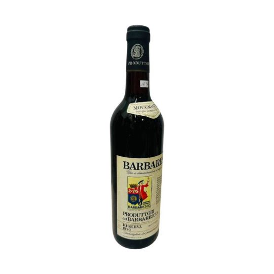 Vintage Bottle - Produttori del Barbaresco Barbaresco Riserva DOC "Moccagatta" 1970 0,72 lt. - COD. 11434 - Enoteca Bevi Bene