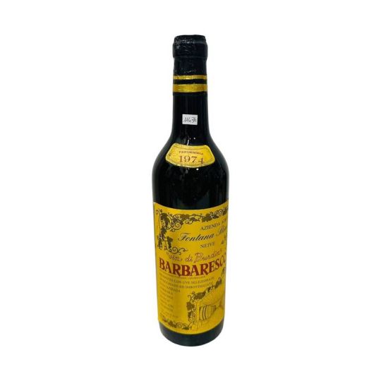 Vintage Bottle - Az. Agr. Fontana Bianca Barbaresco DOC 1974 0,75 lt. - COD. 11436