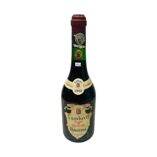 Vintage Bottle - Lamberti Amarone Recioto della Valpolicella DOC 1969 0,72 lt. - COD. 11440 - Enoteca Bevi Bene