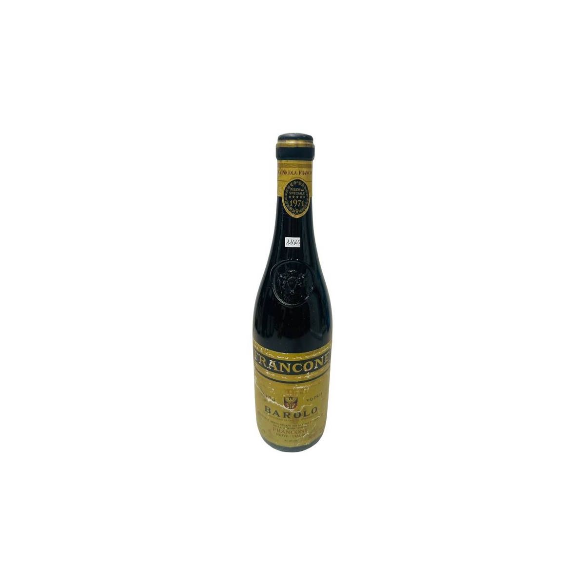 Vintage Bottle - Francone Barolo Riserva DOC 1971 0,75 lt. - COD. 11445