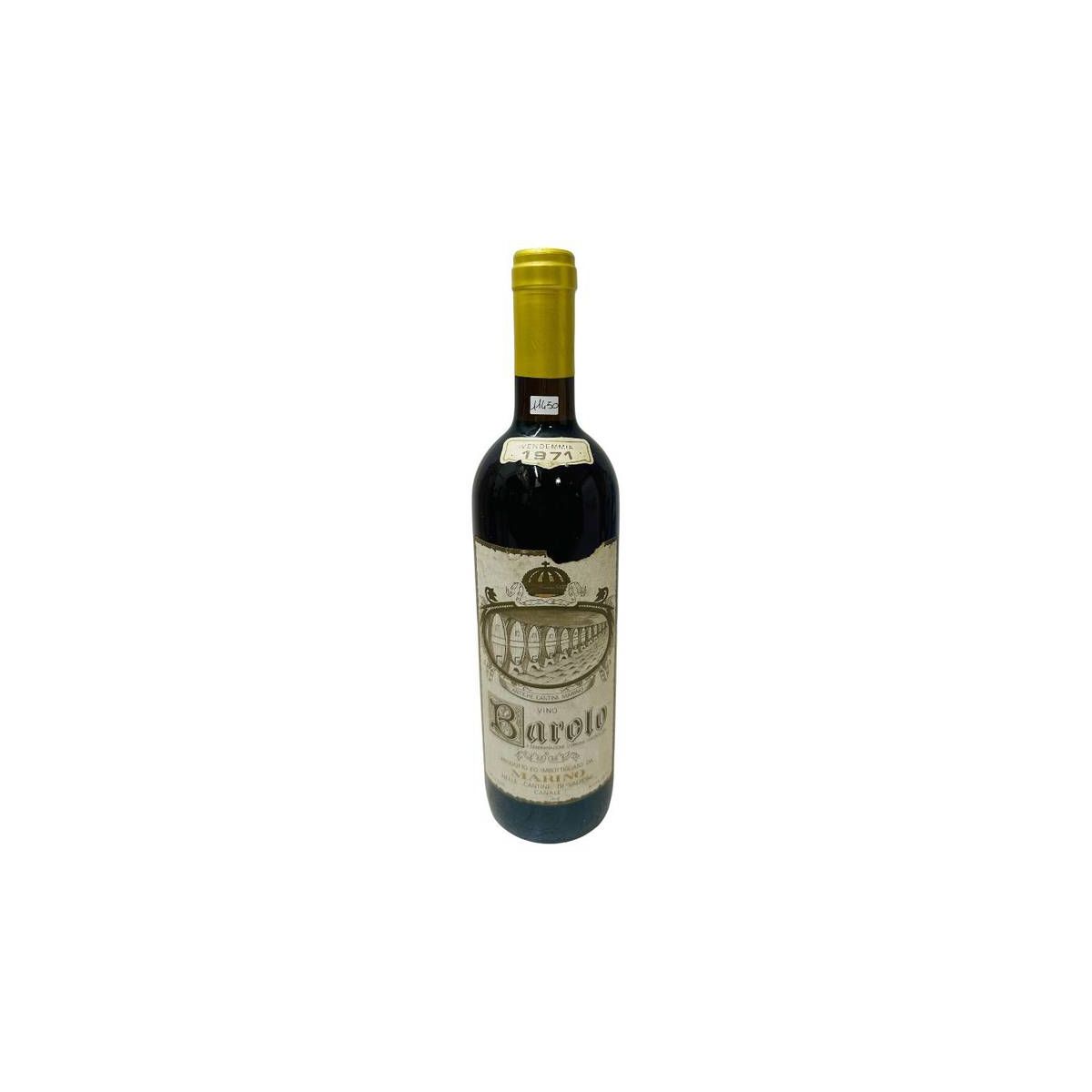 Vintage Bottle - Marino Barolo DOC 1971 0,72 lt. - COD. 11450 - Enoteca Bevi Bene