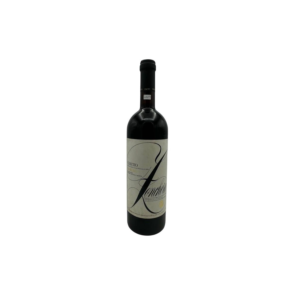 Vintage Bottle - Ceretto Barolo DOCG "Zonchera" 1987 0,75 lt. - COD. 11459 - Enoteca Bevi Bene