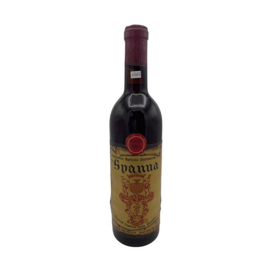 Vintage Bottle - Cooperativa Agricola Gattinarese Spanna Riserva Castello della Dionisia 1961 0,72 lt. - COD. 11461 - Enoteca Bevi Bene