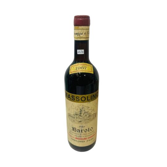 Vintage Bottle - Massolino Giuseppe Barolo DOC 1967 0,72 lt. - COD. 11470 - Enoteca Bevi Bene
