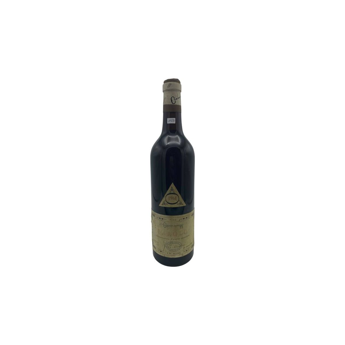 Vintage Bottle - La Mia Cantina Barolo DOC 1961 0,70 lt. - COD. 11490 - Enoteca Bevi Bene