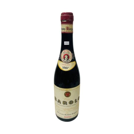 Vintage Bottle - F.lli Serio &amp; Battista Borgogno Barolo DOC 1967 0,72 lt. - COD. 11510 - Enoteca Bevi Bene