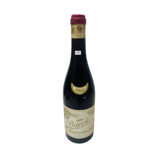 Vintage Bottle - Mascarello Giuseppe Barolo DOC 1962 0,70 lt. - COD. 11506 - Enoteca Bevi Bene