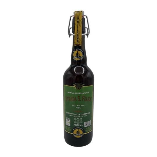 Birrificio Grado Plato - Birra Artigianale Ambrata alle Castagne Strada S.Felice 0,75 lt.