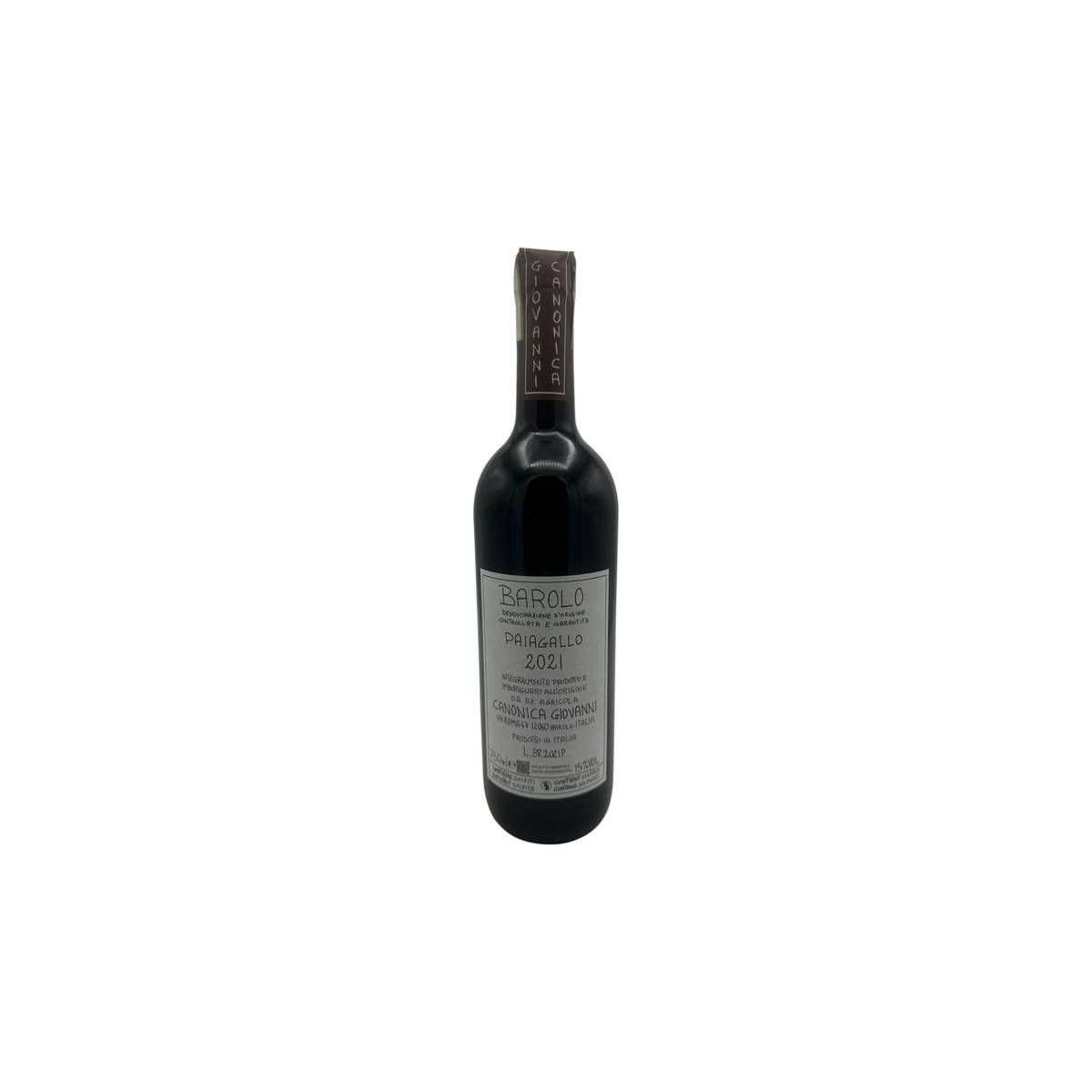 Canonica Giovanni - Barolo DOCG Paiagallo 2021 0,75 lt.