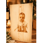 Cassetta di legno Personalizzata con Incisione Laser con Immagine e scritta  - Enoteca Bevi Bene