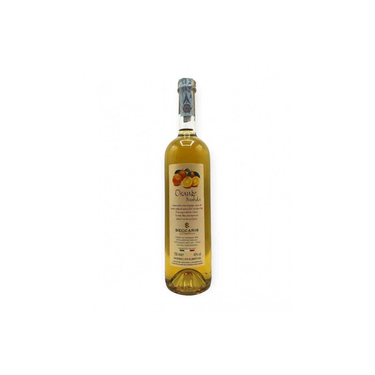 Beccaris - Linea Aromatizzate Grappa all'Arancia Orange 0,70 lt.
