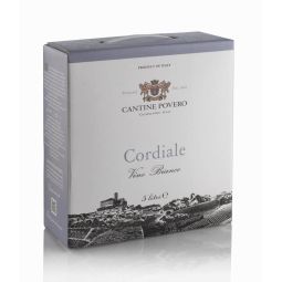 Cantine Povero - Bag In Box 5 lt. Vino Bianco da Uve Cortese Cordiale