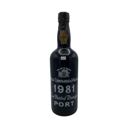 Real Companhia Velha - Late Bottled Vintage Port 1981 0,75 lt. - COD. 6677