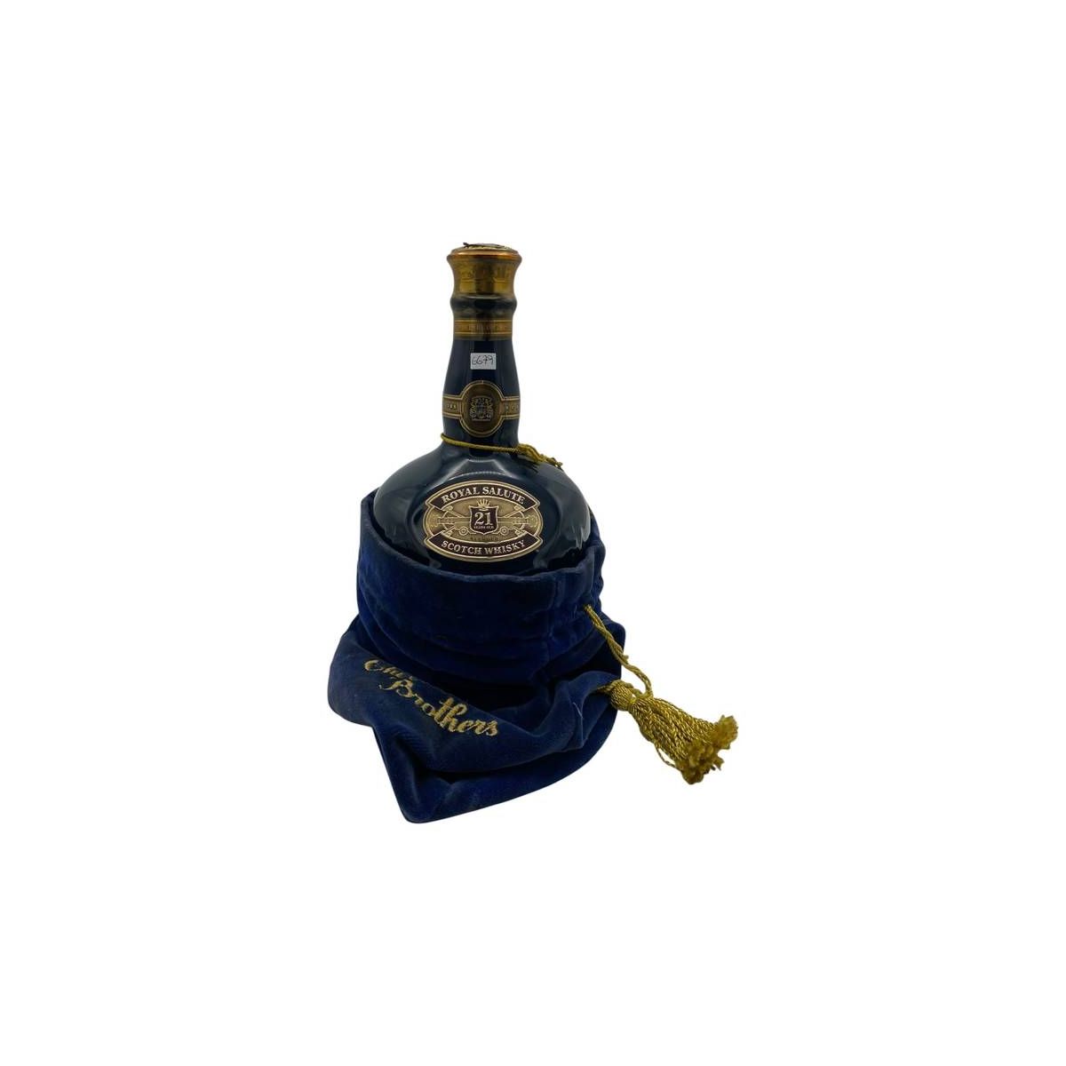 Chivas Brothers ltd. - Royal Salute Blended Scotch Whisky 21 y Blue Ceramic Decanter 0,70 lt. - COD. 6679
