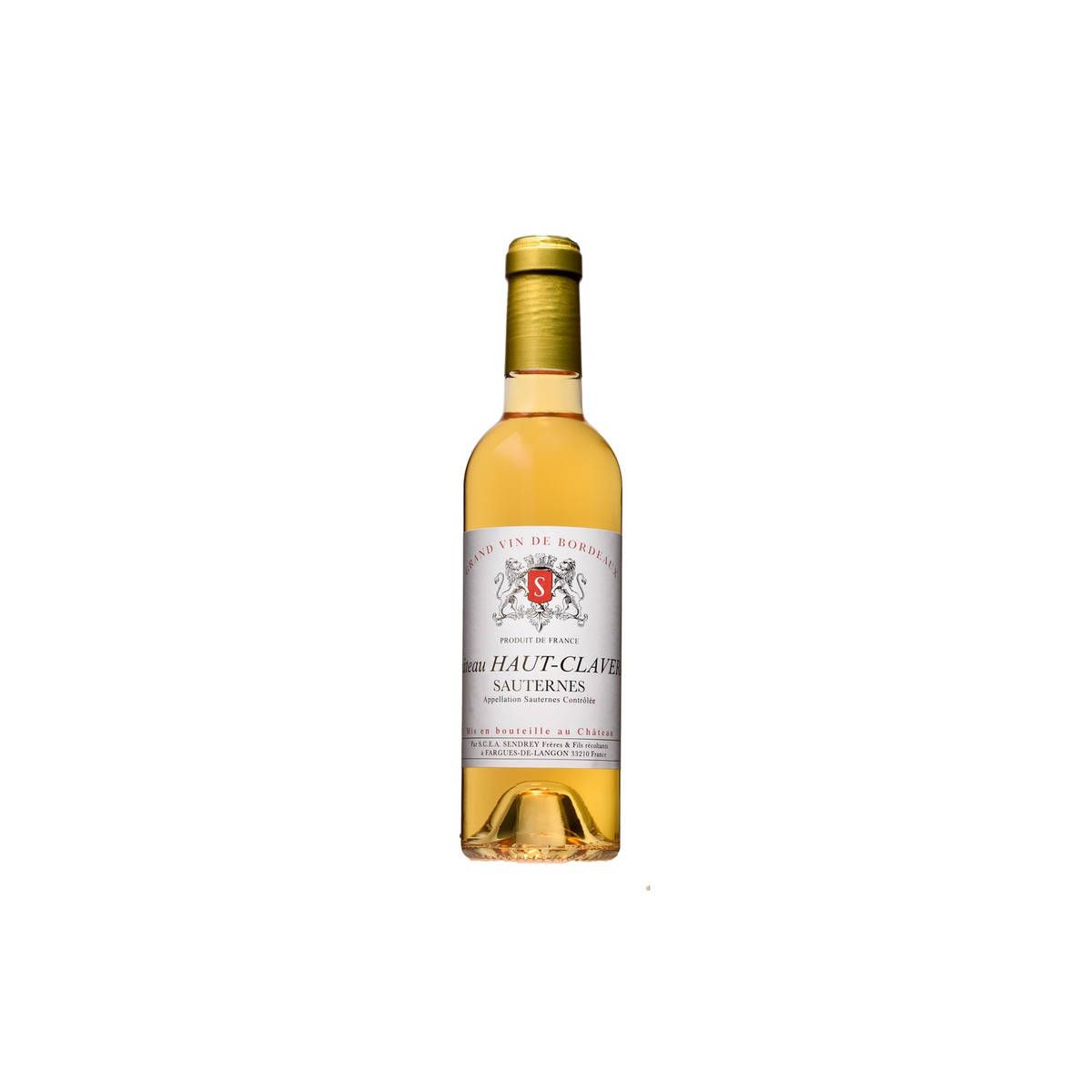 Chateau Haut-Claverie - Sauternes 2019 0,375 lt. MEZZA BOTTIGLIA