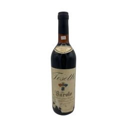 Vintage Bottle - Tosetti Barolo Riserva Speciale DOC "Cascina Zoccolaio" 1975 0,72 lt.  RUINED LABEL - COD. 11516 - Enoteca Bevi Bene