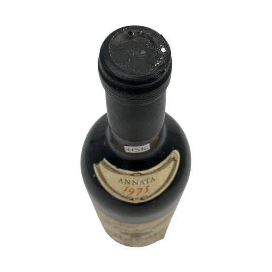 Vintage Bottle - Tosetti Barolo Riserva Speciale DOC Cascina Zoccolaio 1975 0,75 lt.  RUINED LABEL - COD. 11516