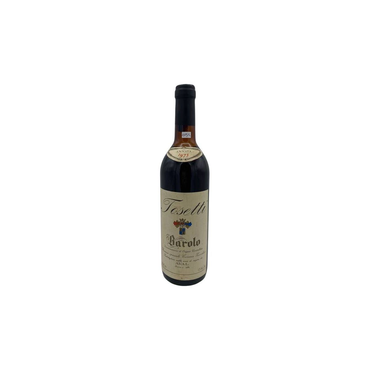 Vintage Bottle - Tosetti Barolo Riserva Speciale DOC Cascina Zoccolaio 1975 0,75 lt. - COD. 11514