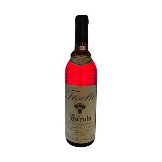 Vintage Bottle - Tosetti Barolo Riserva Speciale DOC Cascina Zoccolaio 1975 0,75 lt. - COD. 11514