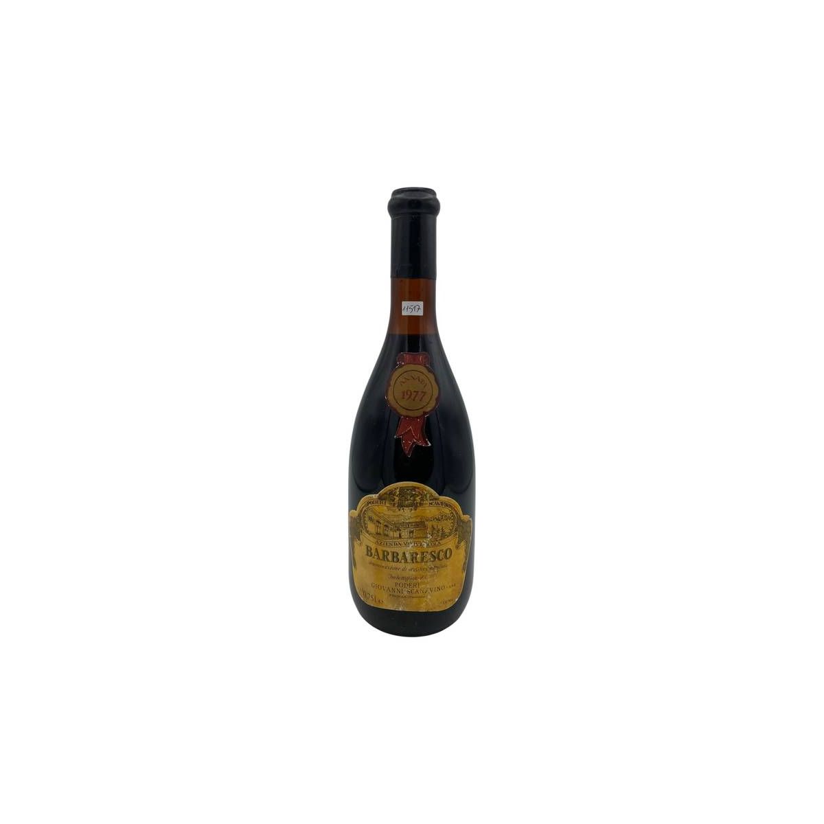Vintage Bottle - Poderi Scanavino Barbaresco DOC 1977 0,75 lt. - COD. 11517