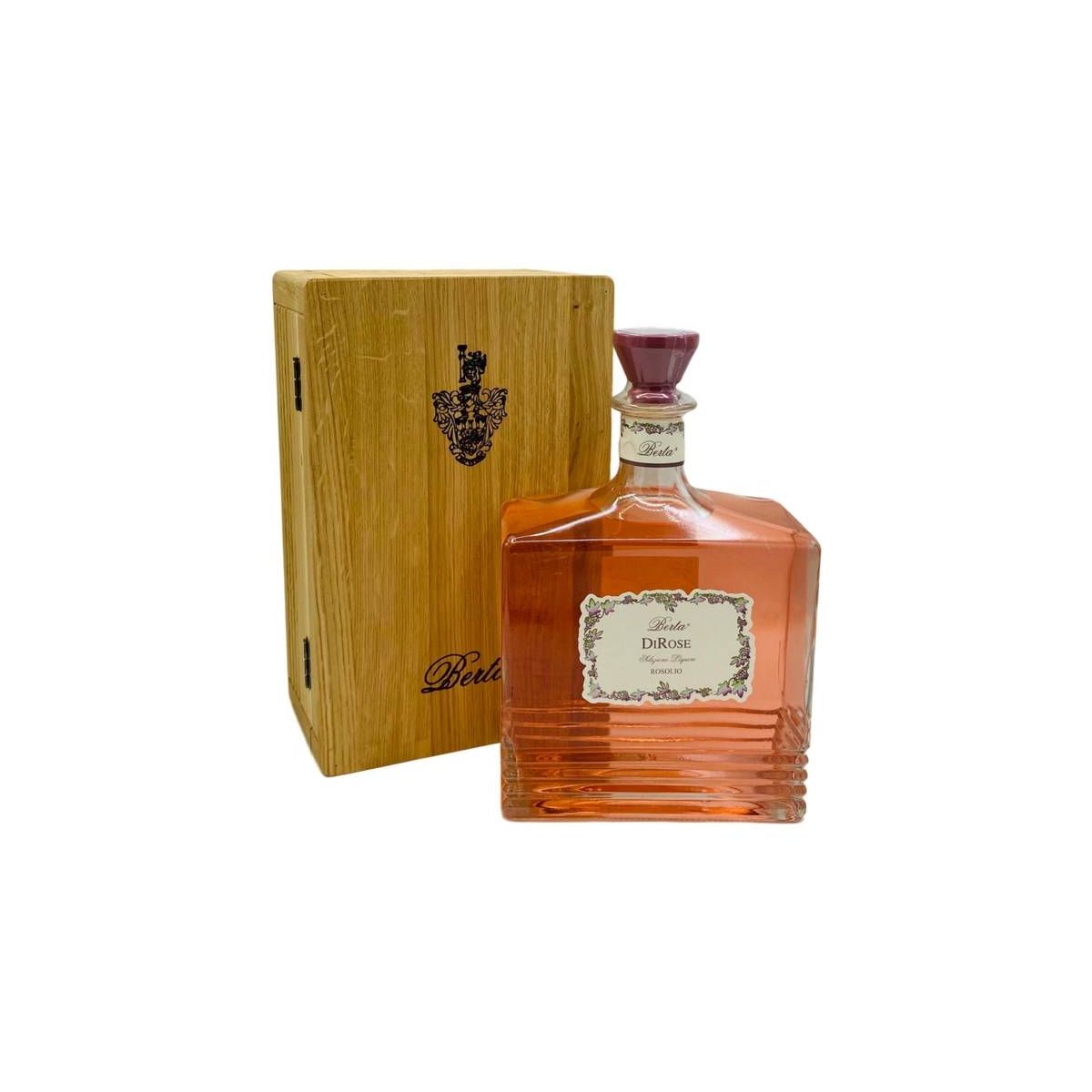Berta - Rosolio di Rose DiRose 1,5 lt. MAGNUM + Box Legno