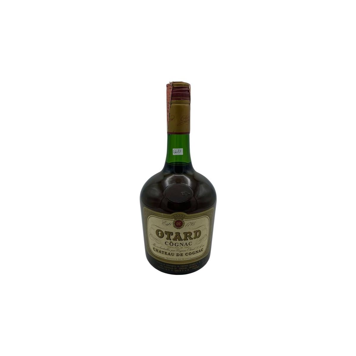 Vintage Bottle - Otard Cognac Chateau de Cognac 0,75 lt. - COD. 6681