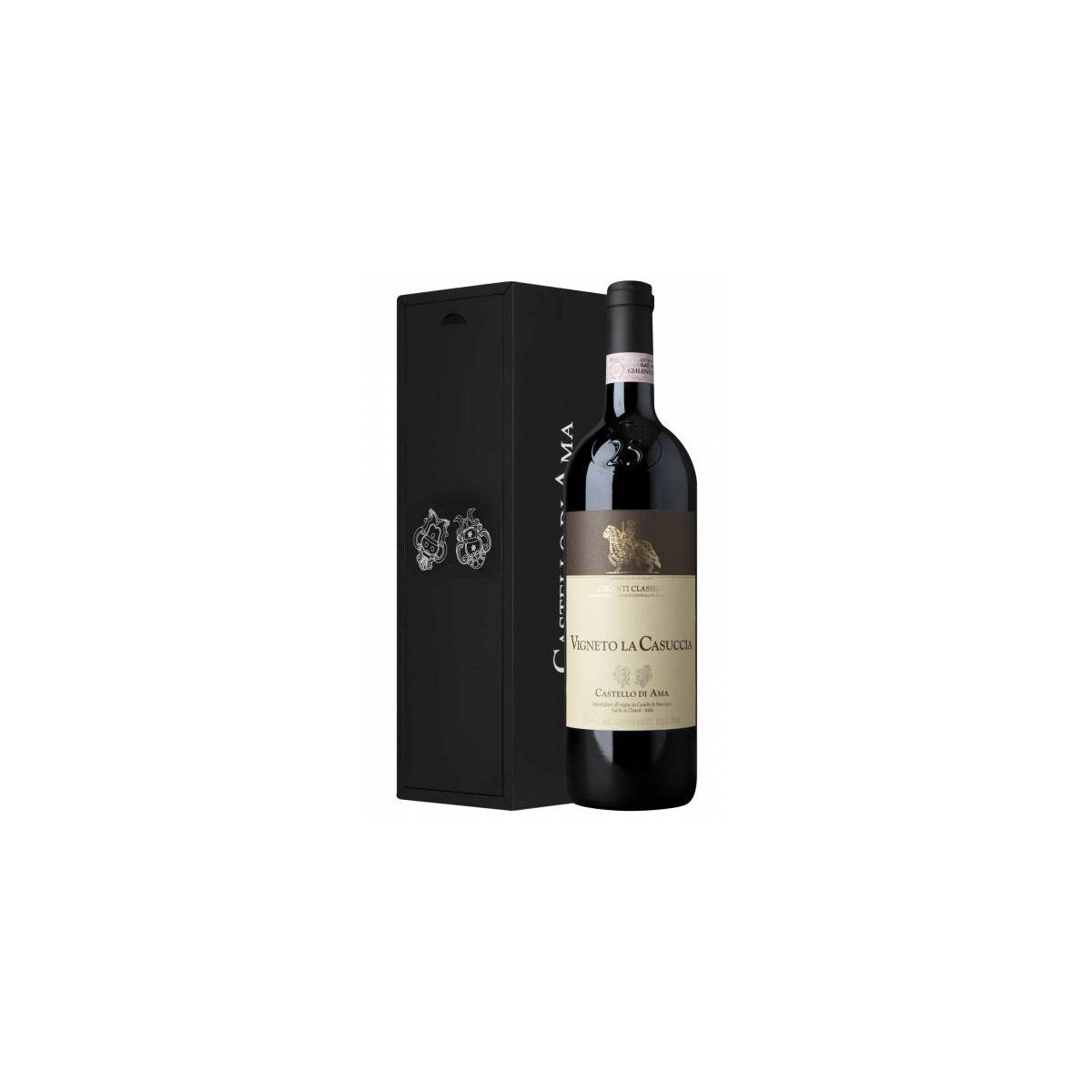 Castello Di Ama - Chianti Classico Gran Selezione DOCG "Vigneto la Casuccia" 2019 1,5 lt. MAGNUM + Box Legno - Enoteca Bevi Bene