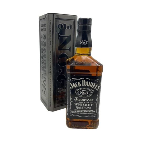 Jack Daniel's - Tennessee Sour Match Whiskey + box Metallo Grigio 0,70 lt. - Enoteca Bevi Bene