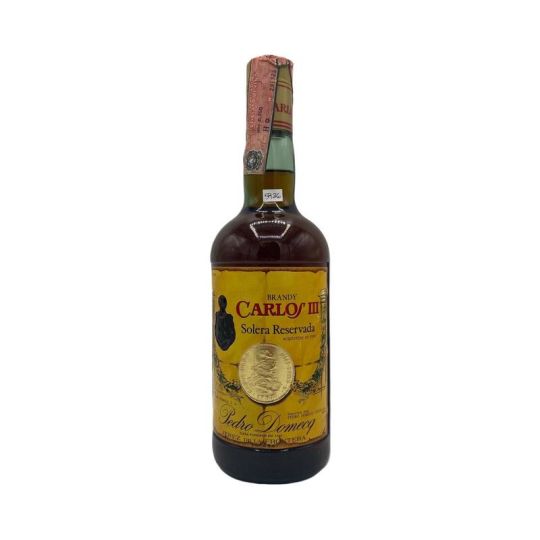 Vintage Bottle - Pedro Domecq Brandy Solera Reservada Carlos III 0,75 lt. - COD. 5986 - Enoteca Bevi Bene