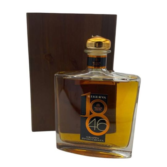 Mazzetti d'Altavilla - Grappa Riserva di Barbera e Dolcetto Riserva 18.46 0,70 lt. + Box Legno (old version)