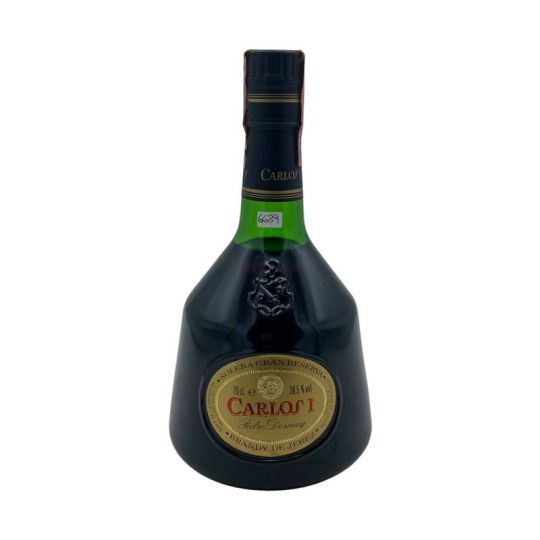 Pedro Domecq - Brandy Solera Gran Reserva Carlos I 0,75 lt. + Box (old version) - COD. 5416 - Enoteca Bevi Bene