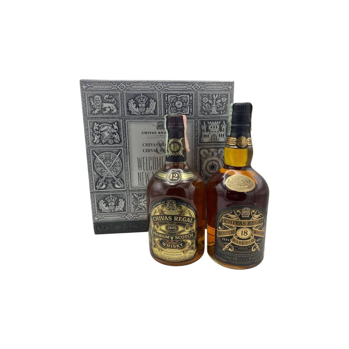 Chivas Brothers Ltd. - Chivas Regal Blended Scotch Whisky Twin Box 12 y e 18y 0,70 lt.
