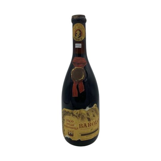 Vintage Bottle - Pico della Mirandola Barolo DOC 1967 0,72 lt. - COD. 11524 - Enoteca Bevi Bene