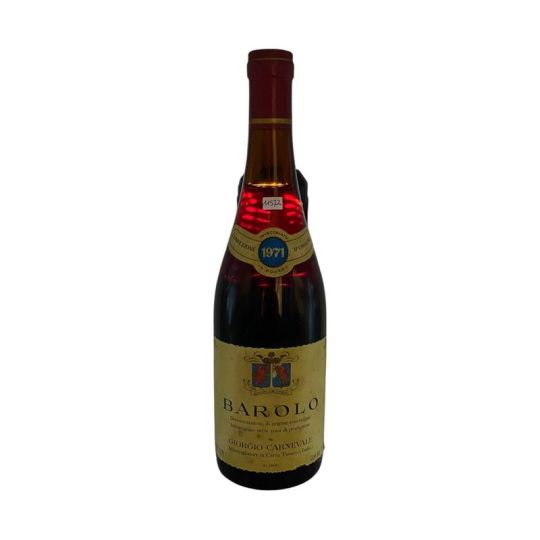 Vintage Bottle - Giorgio Carnevale Barolo DOC 1971 0,72 lt. - COD. 11522