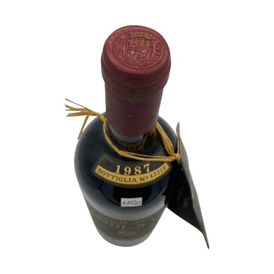 Vintage Bottle - Biondi Santi Brunello di Montalcino DOCG Tenuta Greppo 1987 0,75 lt. - COD. 11520