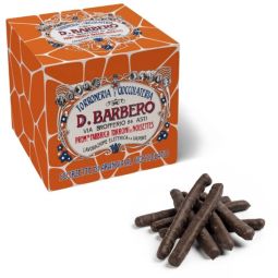 D. Barbero - Scorzette di Arancia ricoperte di Cioccolato Extra Fondente 150 gr. - Enoteca Bevi Bene