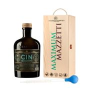 Mazzetti d'Altavilla - London Dry Gin Black Edition 3 lt. JEROBOAM + Box Legno