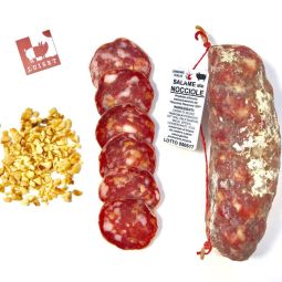 Agrisalumeria Luiset - Salame alla Nocciola 200 gr. - Enoteca Bevi Bene