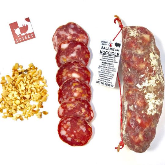 Agrisalumeria Luiset - Salame alla Nocciola 200 gr.