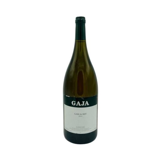 Gaja - Langhe Bianco DOC Chardonnay Gaia & Rey 2014 1,5 lt. MAGNUM *ETICHETTA E VETRO UN POCO ROVINATI*