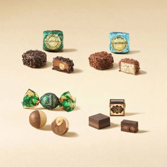 Venchi - Cioccolati Assortiti Confezione Autunno in latta 400 gr.
