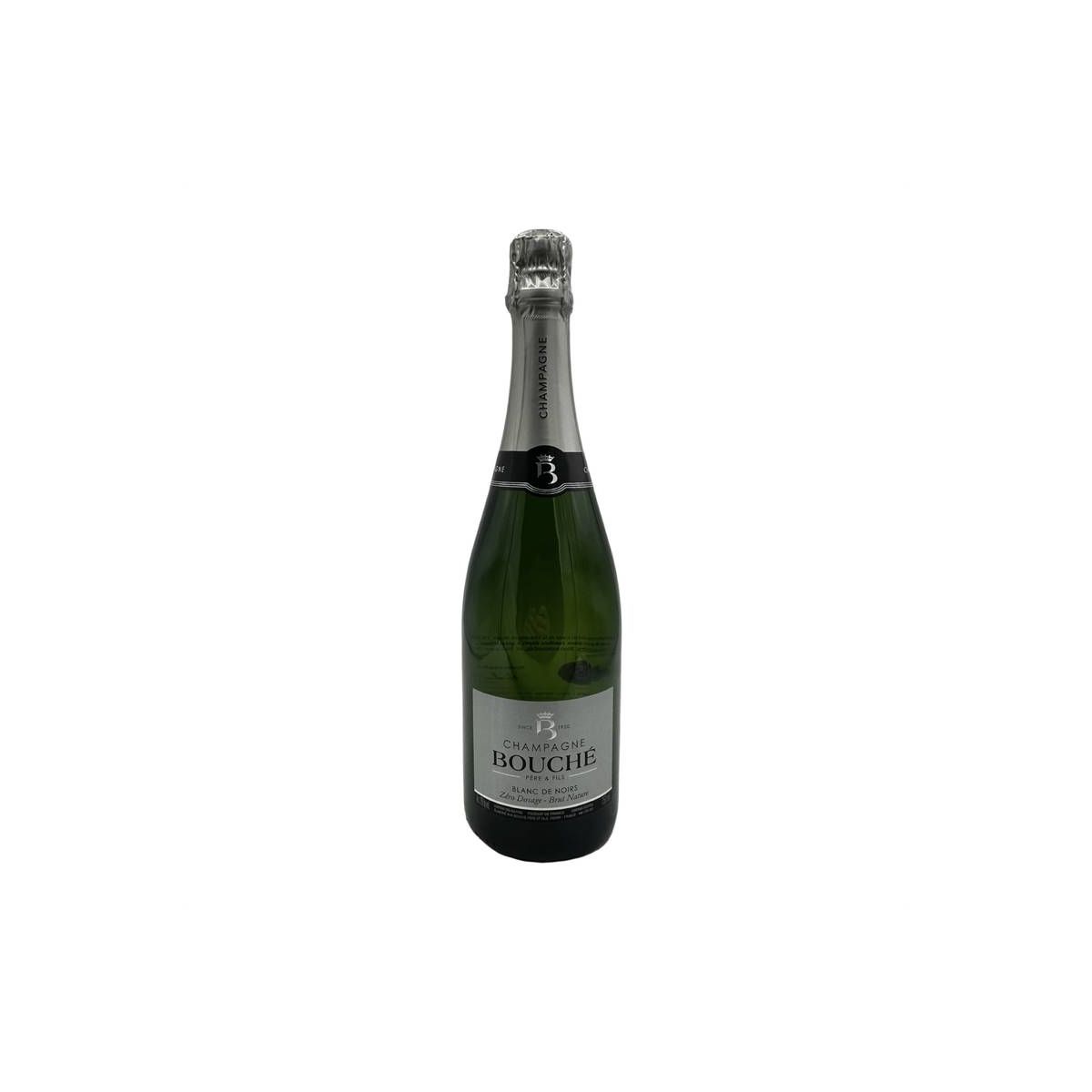 Bouchè Père&amp;Fils - Champagne AOC Blanc de Noirs Brut Nature 0,75 lt. - Enoteca Bevi Bene